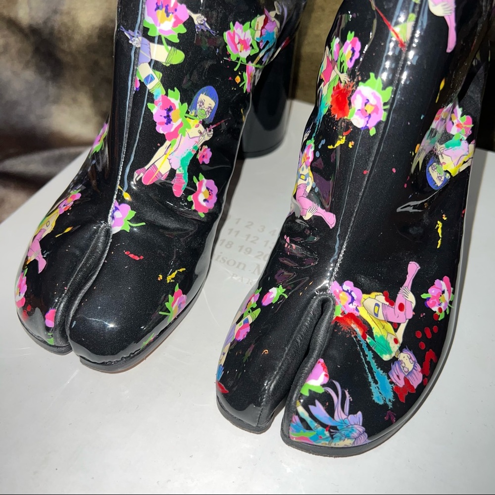 Maison martin margiela manga characters tabi boots size 38 - Picture 6 of 10